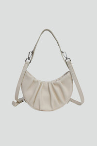 Thumbnail for Isla Gathered Round Bag Ivory, Bag by Street Level / Triple 7 Global Inc | LIT Boutique
