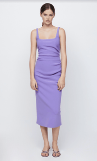 Thumbnail for Karina Tuck Midi Dress Grape, Dress by Bec + Bridge | LIT Boutique