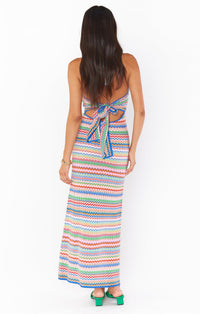Thumbnail for Kate Summer Wave Halter Dress Multi, Dress by Show Me Your Mumu | LIT Boutique