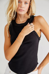 Thumbnail for Kate Tee Black, Top by Free People | LIT Boutique