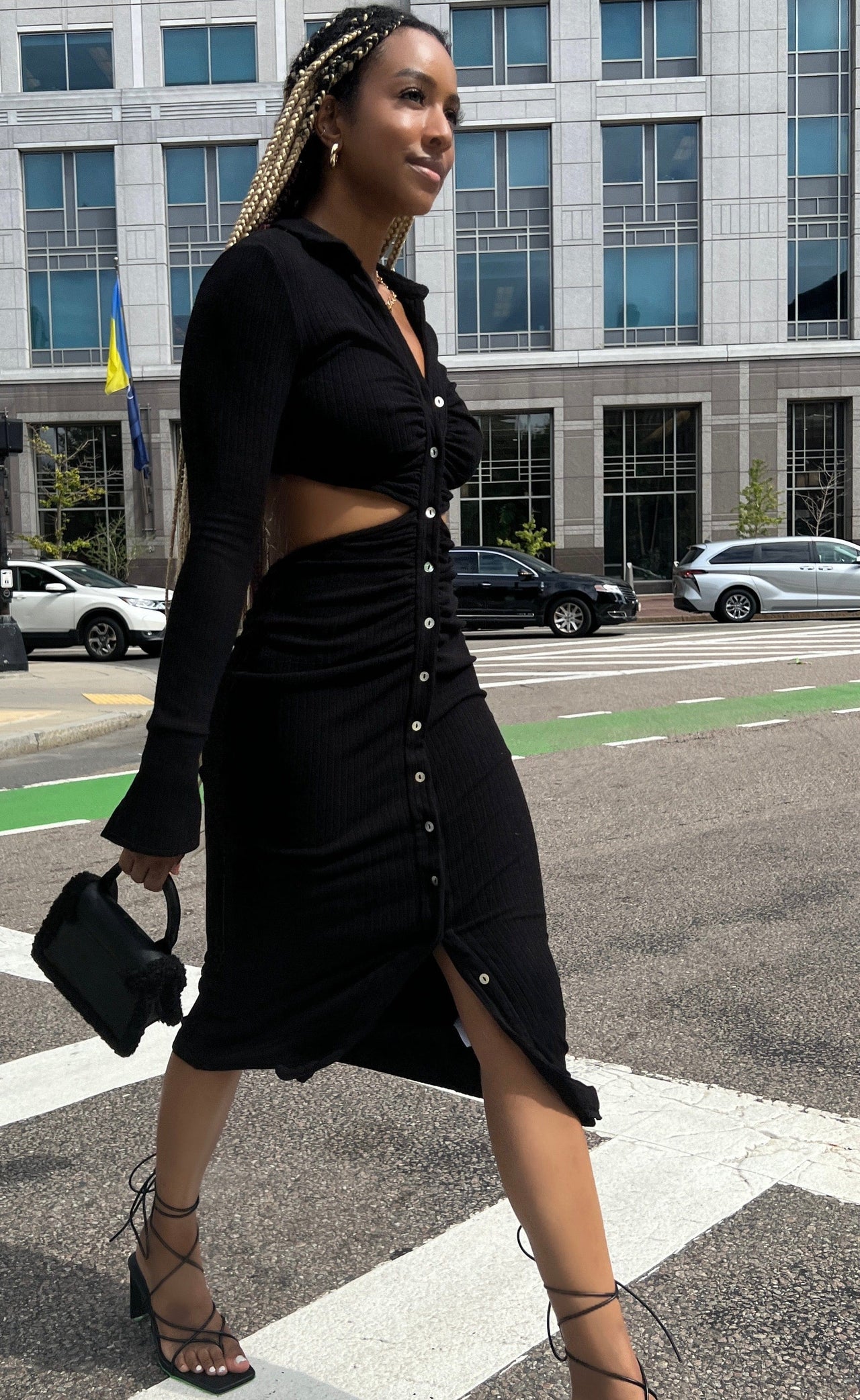 Kennedy Dress Black, Dress by NIA | LIT Boutique