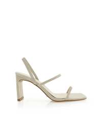 Thumbnail for Kera Python Strappy Sandal Cream, Shoes by Billini Shoes | LIT Boutique