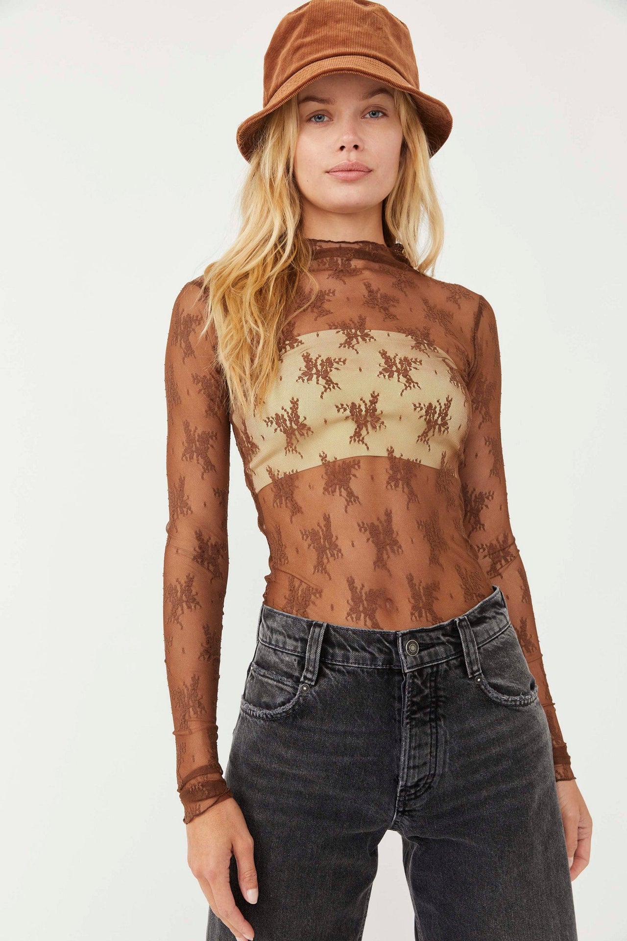 Lady Lux Layering Top Creek Bend, Tops Blouses by Free People | LIT Boutique