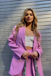 Thumbnail for Laundine Blazer Pink, Jacket by ASTR | LIT Boutique