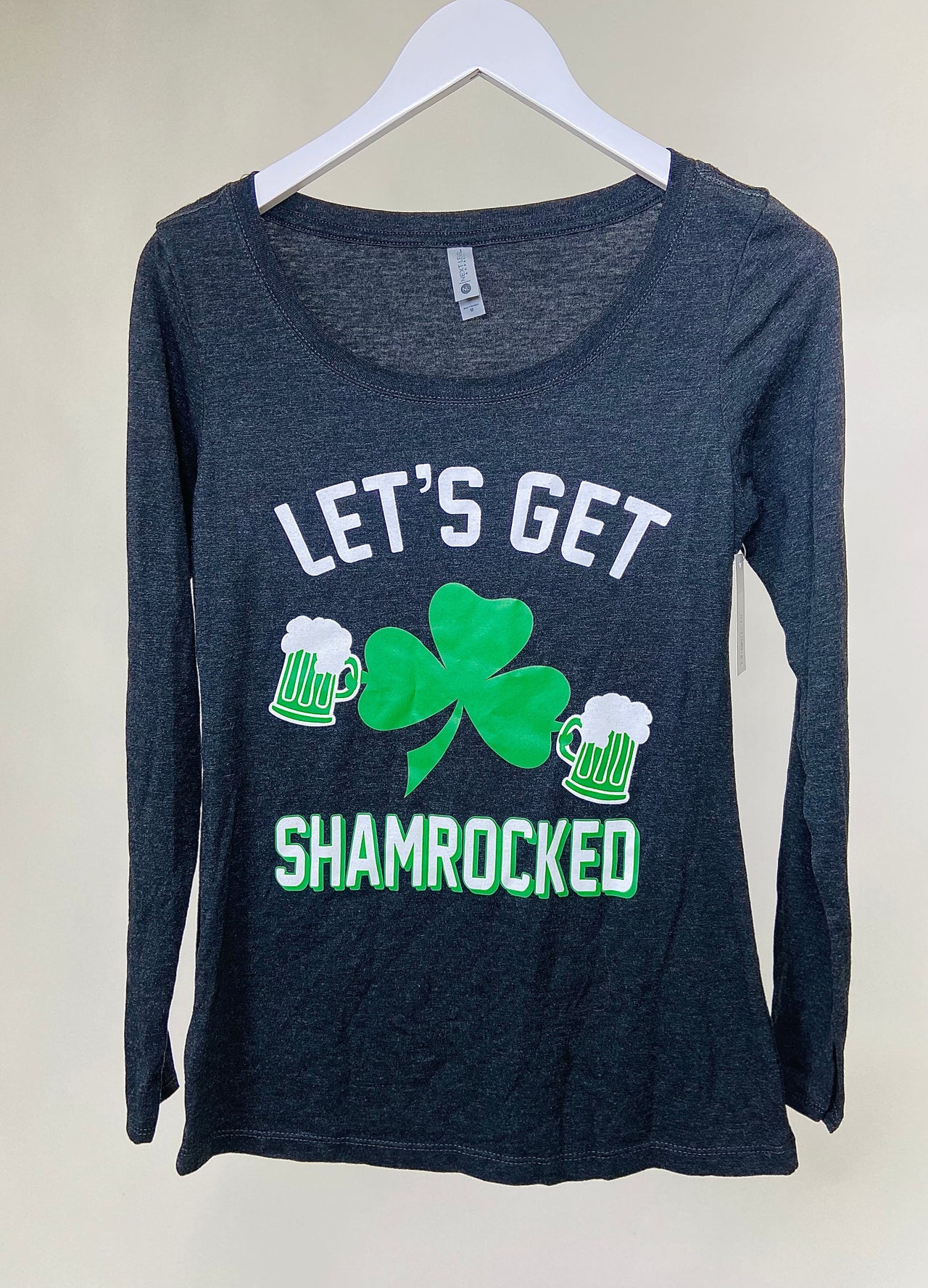 Lets Get Shamrocked Long Sleeve Tee, Tee Casuals by one off apparel | LIT Boutique