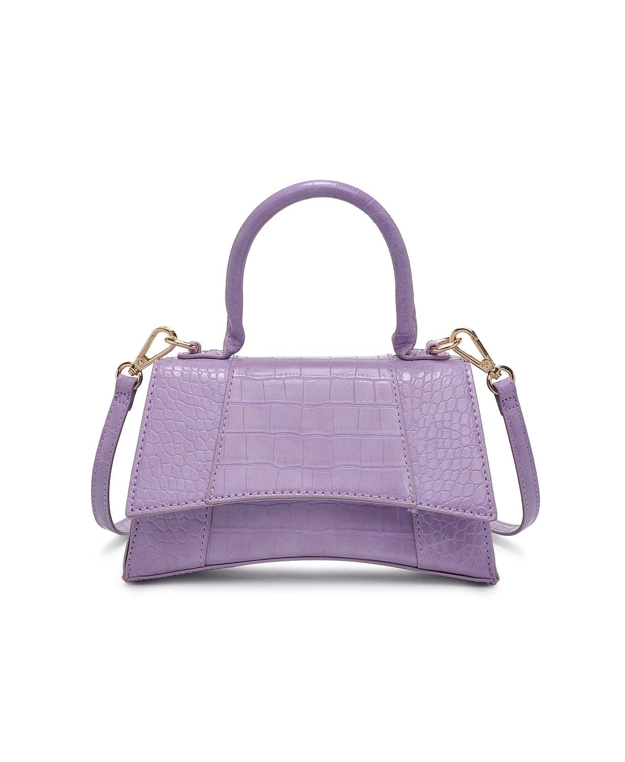 Lucas Croc Bag Lilac, Bag by Urban Expressions | LIT Boutique