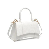 Thumbnail for Lucas Woven Croc Bag White, Bag by Urban Expressions | LIT Boutique