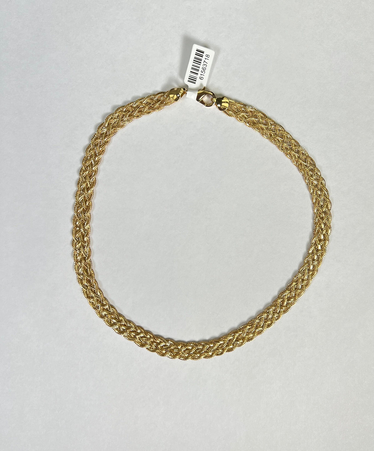 Lucien Braided Necklace 18k Gold, Necklace by LX1204 | LIT Boutique