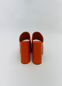 Thumbnail for Luna Luv Platform Mule Orange, Shoes by Jeffrey Campbell | LIT Boutique