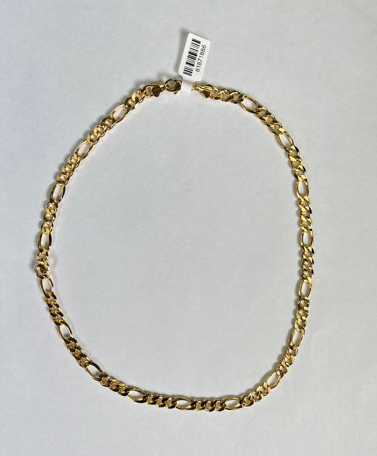 Lux Figaro Chain Necklace 18k Gold, Necklace by LX1204 | LIT Boutique