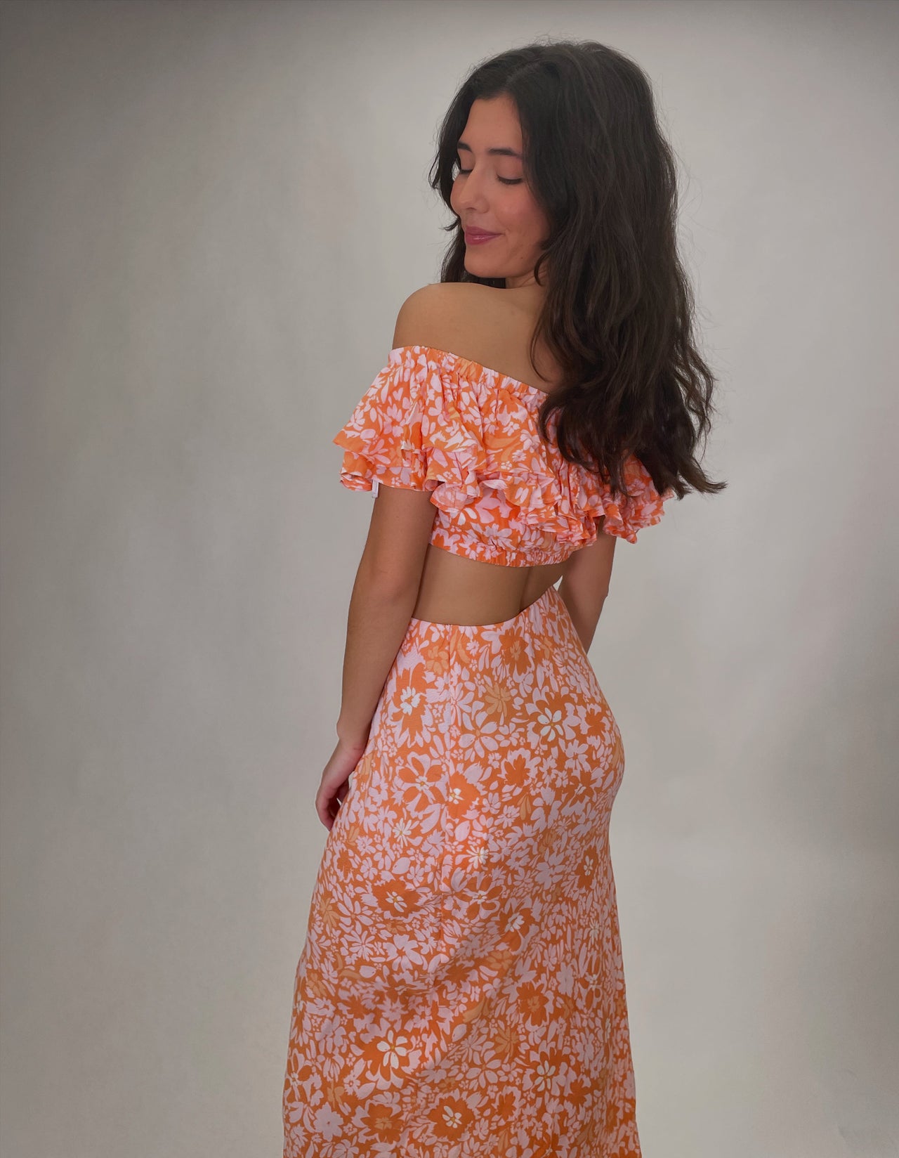 Marli Bias Midi Skirt Multi, Skirt by Mink Pink | LIT Boutique