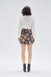 Thumbnail for Mehdya A-line Mini Skirt Multi, Skirt by Mink Pink | LIT Boutique