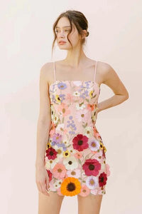 Thumbnail for Multi Floral Mini Dress, Dress by Storia | LIT Boutique