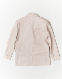 Thumbnail for Never Alone Blazer Cream, Jacket by Blank NYC | LIT Boutique