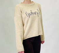 Thumbnail for Newbury St Solid Boxy Sweater Camel, Sweater by TownPride | LIT Boutique