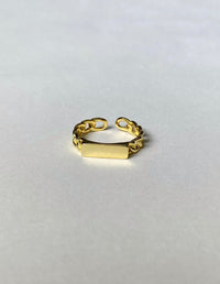 Thumbnail for Nina Chain Ring 14k Gold, Ring by PK Jewlery | LIT Boutique