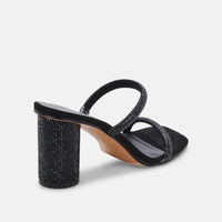 Thumbnail for Noles Rhinestone Stella Slide Black, Shoes by Dolce Vita | LIT Boutique