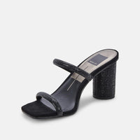 Thumbnail for Noles Rhinestone Stella Slide Black, Shoes by Dolce Vita | LIT Boutique