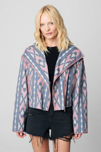 Thumbnail for Open Sky Tribal Print Jacket Multi, Jacket by Blank NYC | LIT Boutique