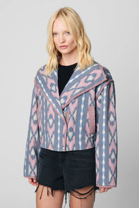 Thumbnail for Open Sky Tribal Print Jacket Multi, Jacket by Blank NYC | LIT Boutique