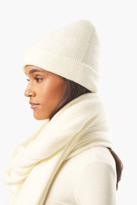 Thumbnail for Oversized Sweater Beanie Ivory, Hat by We Wore What | LIT Boutique