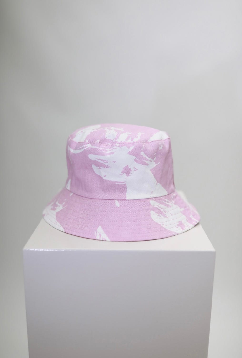 Paint Splatter Contrast Bucket Hat Pink, Hat by Lucca | LIT Boutique