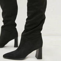 Thumbnail for Phelps Knee High Suede Boot Black, Shoes by Billini Shoes | LIT Boutique