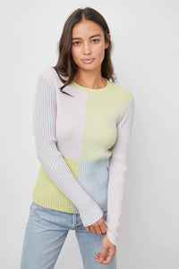 Thumbnail for Pia Pastel Colorblock Sweater Multi, Sweater by Rails | LIT Boutique