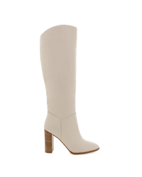 Thumbnail for Ramara Knee High Boot Ivory/Natural, Shoes by Billini Shoes | LIT Boutique