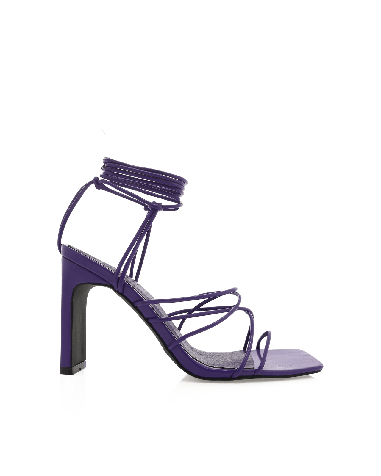 Risara Strappy Lace Up Sandal Violet, Shoes by Billini Shoes | LIT Boutique