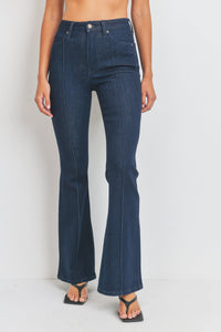 Thumbnail for Roxy Flare Jeans Indigo, Denim by Just Black | LIT Boutique