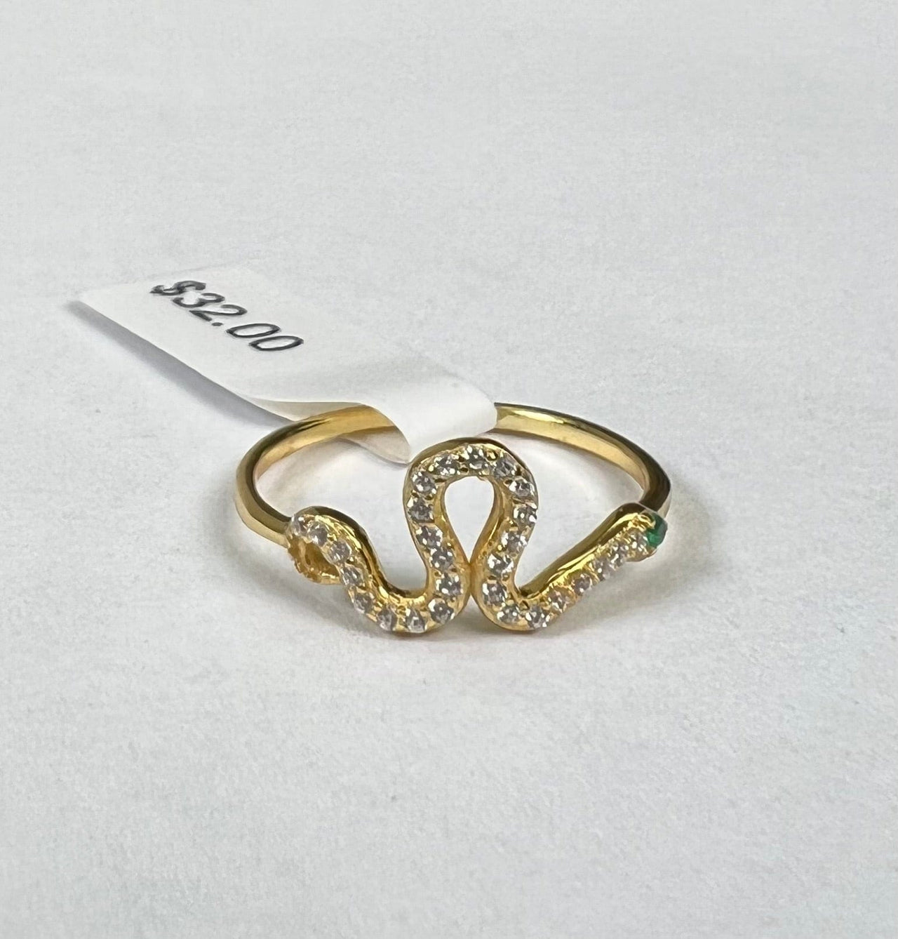 Saiorse Serpent Diamond Ring 14k Gold, Ring by PK Jewlery | LIT Boutique