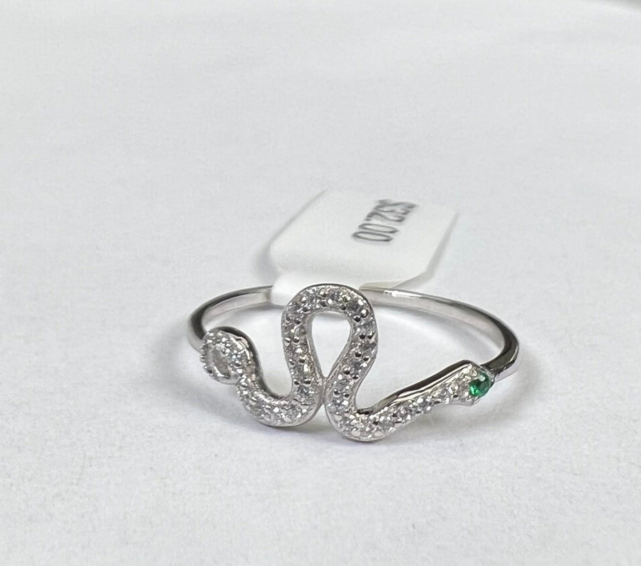 Saiorse Serpent Diamond Ring 925 Sterling Silver, Ring by PK Jewlery | LIT Boutique