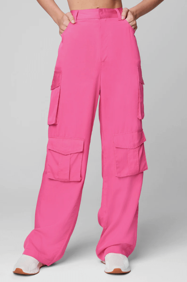 Seven Wonders Cargo Pants Pink, Bottoms by Blank NYC | LIT Boutique
