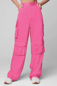 Thumbnail for Seven Wonders Cargo Pants Pink, Bottoms by Blank NYC | LIT Boutique