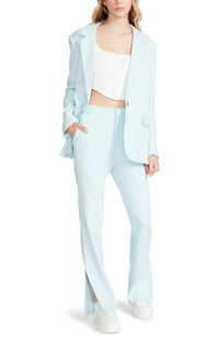 Thumbnail for Spencer  High Waisted Pant Blue, Jackets by Steve Madden | LIT Boutique