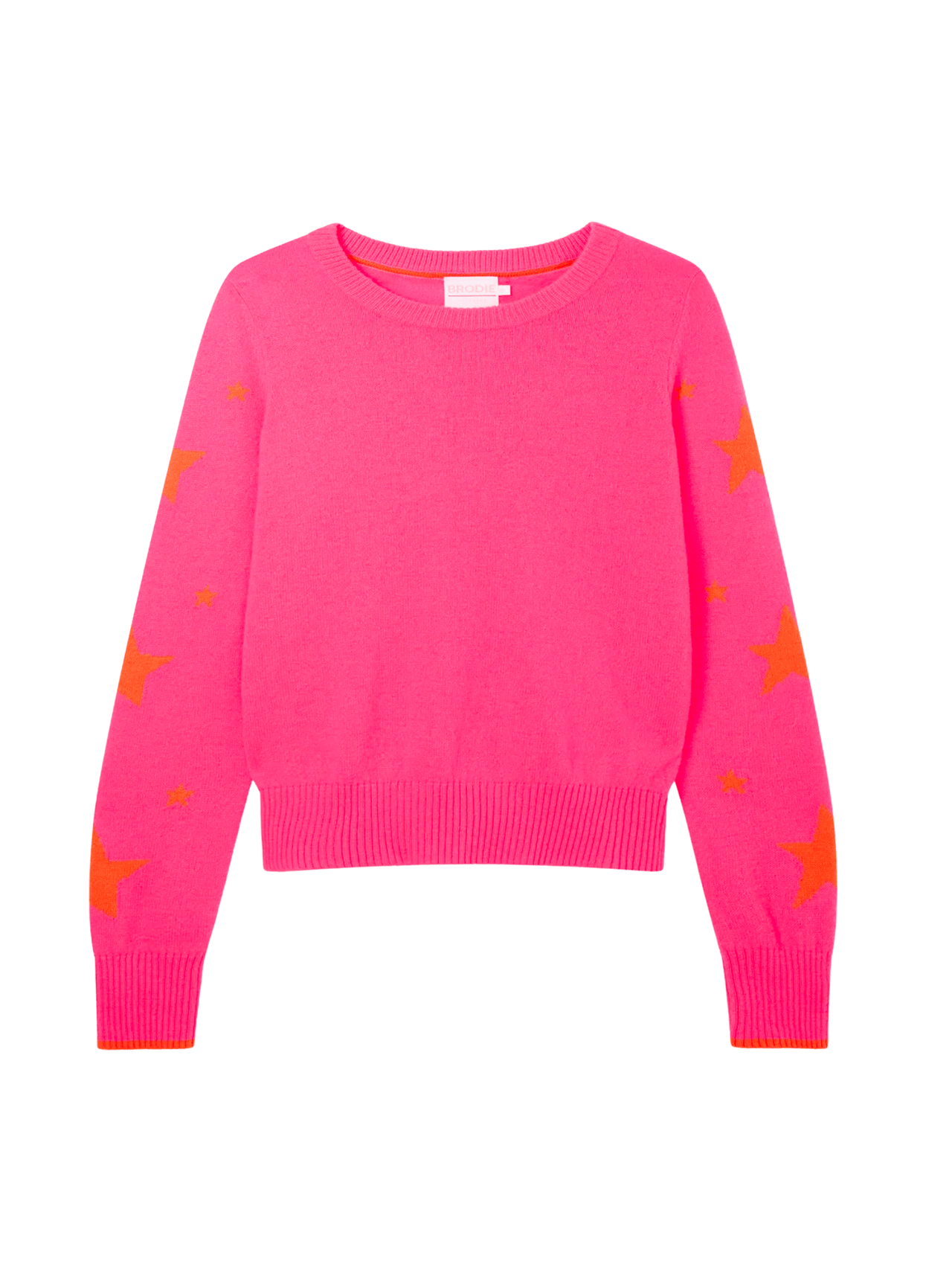 Pink star shop sweater