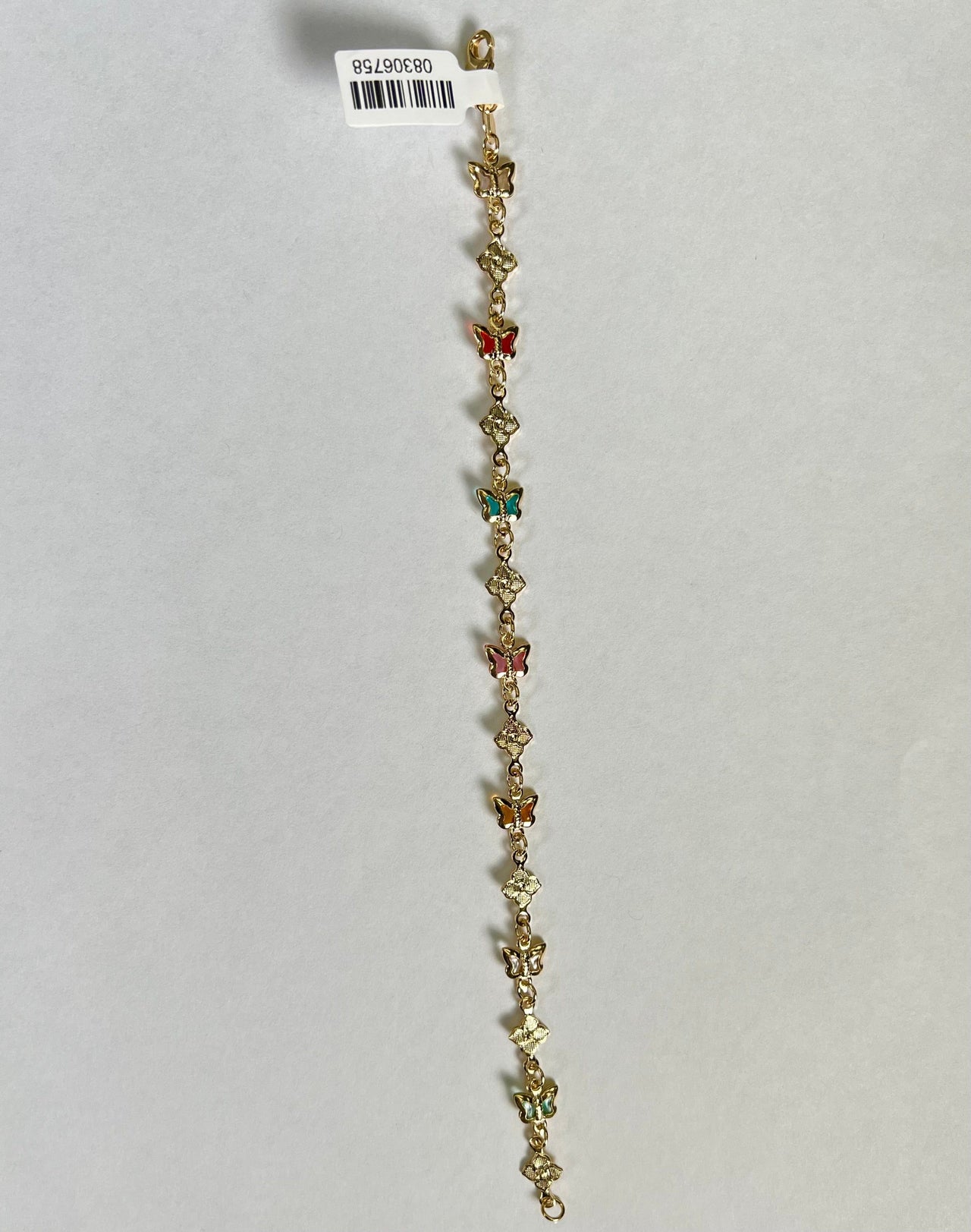 Summer Butterfly Chain Bracelet 18k Gold, Bracelet by LX1204 | LIT Boutique