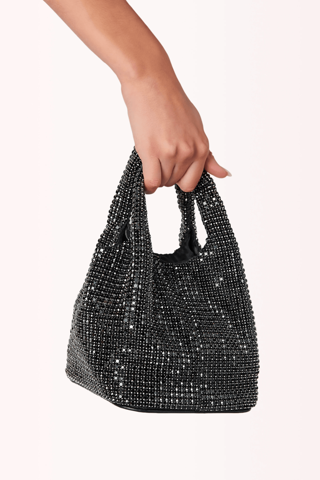 Tamara Rhinestone Handbag Black, Bag by Billini Shoes | LIT Boutique
