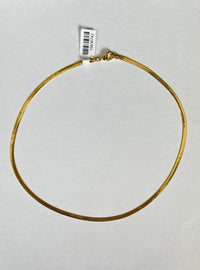 Thumbnail for Taran Mini Herringbone Chain Necklace 18k Gold, Necklace by LX1204 | LIT Boutique