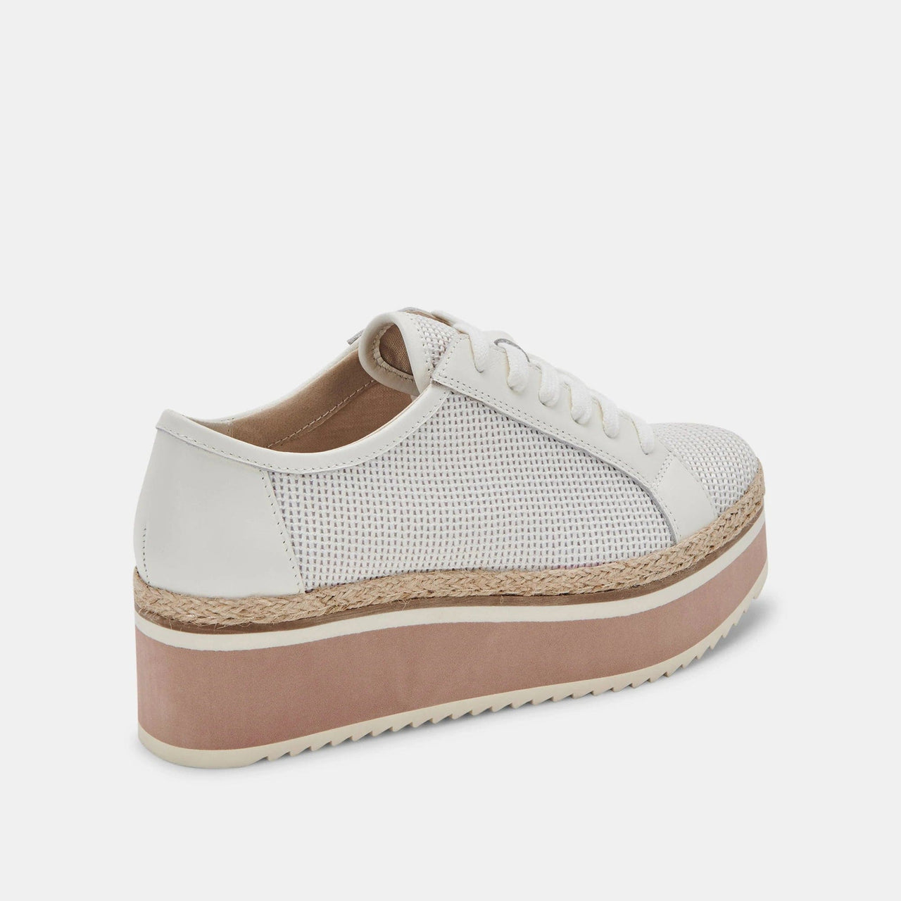 Telah Mesh Platform Sneaker White, Shoes by Dolce Vita | LIT Boutique