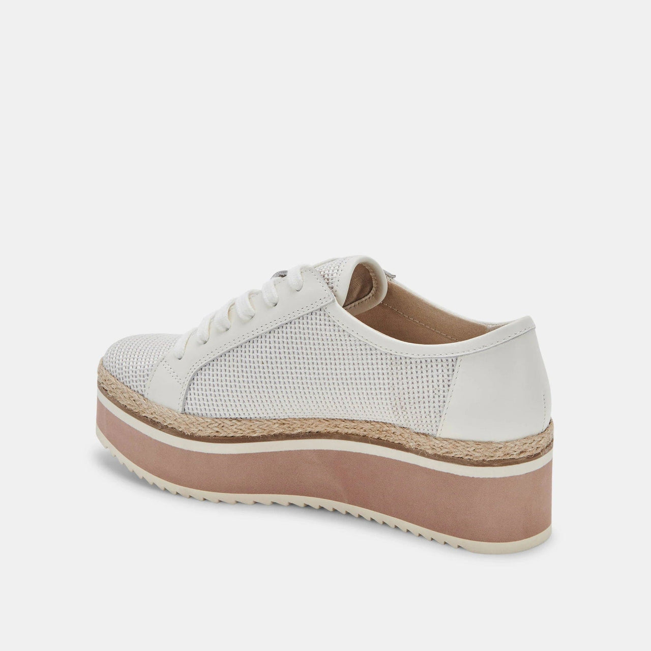 Telah Mesh Platform Sneaker White, Shoes by Dolce Vita | LIT Boutique
