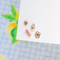 Thumbnail for Thanks A Brunch Gold Stud Set, Earrings by GirlsCrew | LIT Boutique