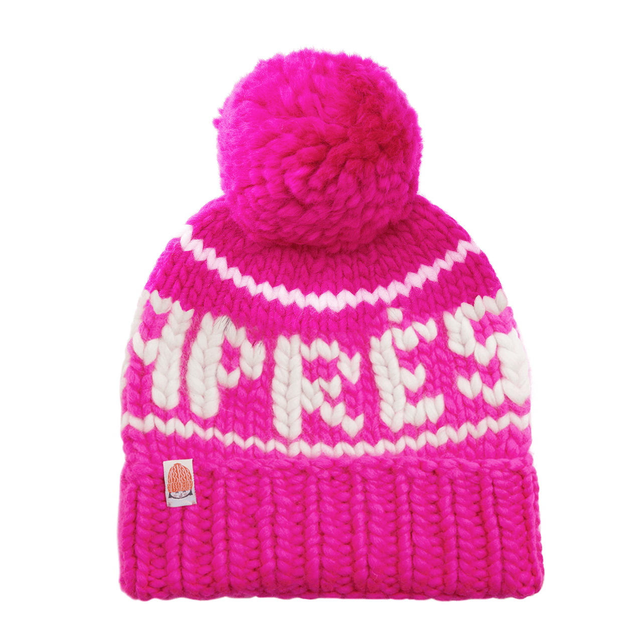 The Apres Ski Beanie On Wednesday We Wear Pink, Hat by Shit That I Knit | LIT Boutique