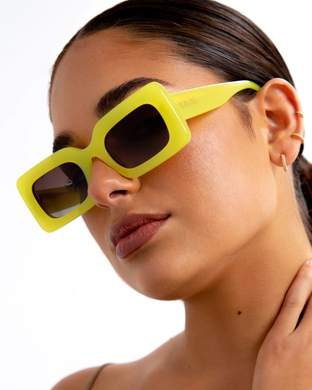 The Jones Sunglasses Citrus Brown/Fade, Sunglasses by BANBE Eyewear | LIT Boutique