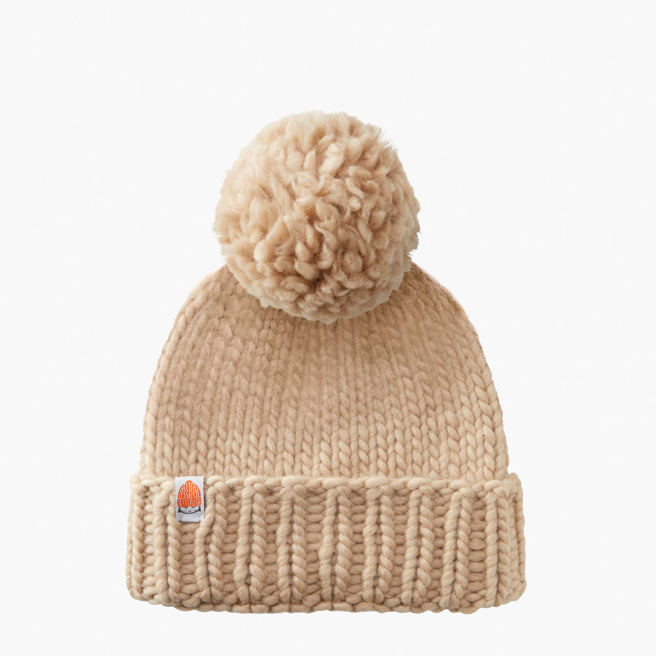 The Rutherford Beanie Camel, Hat by Shit That I Knit | LIT Boutique