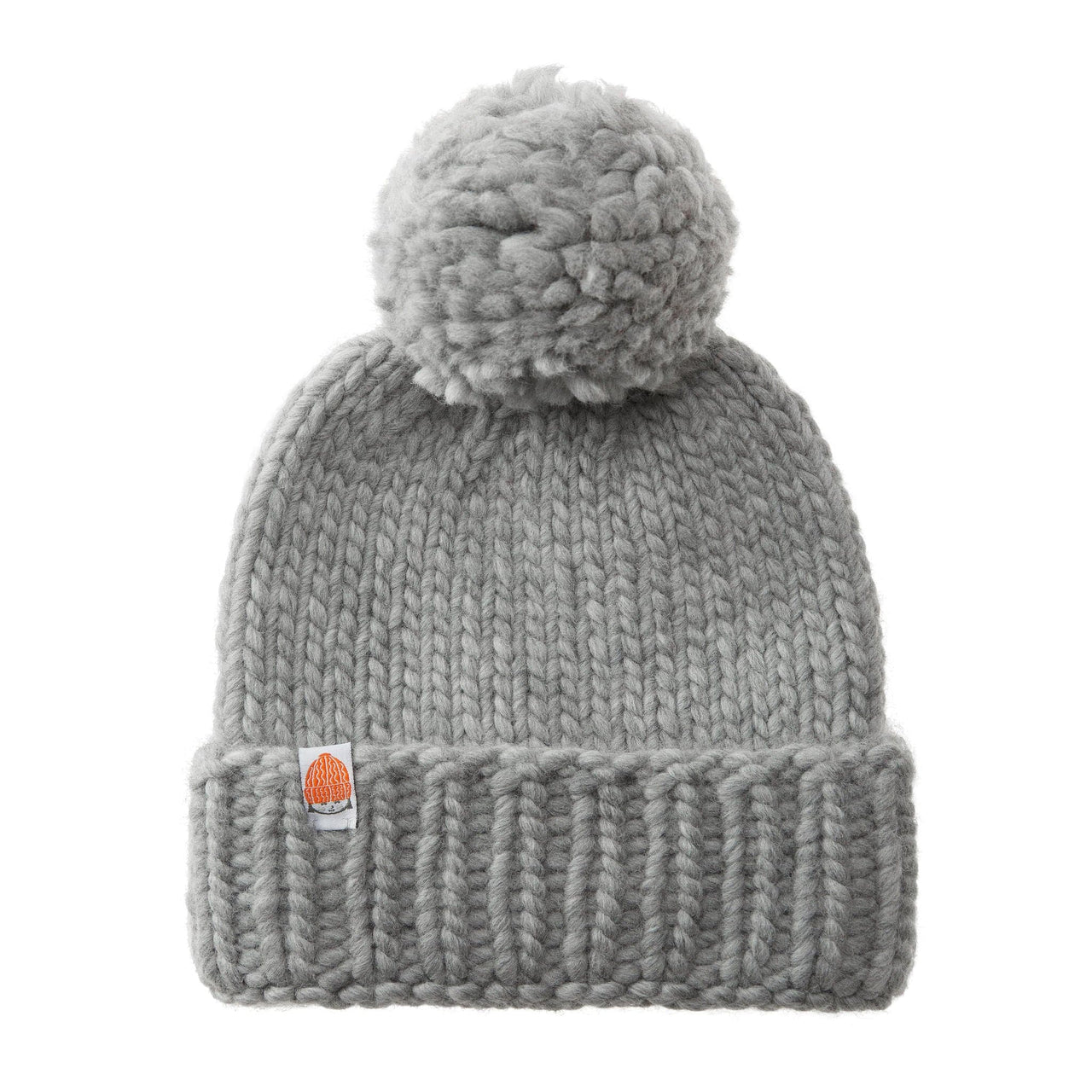 The Rutherford Beanie Heather Grey, Hat by Shit That I Knit | LIT Boutique