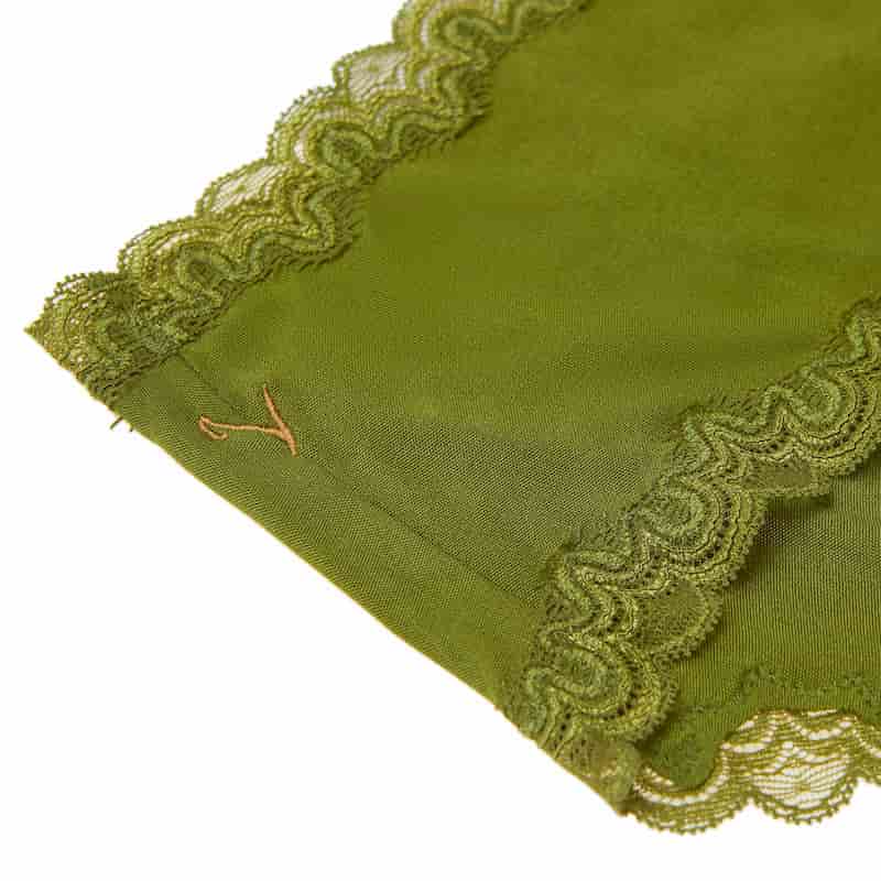 The Soft Silk Brief Terrarium Moss, Bra by Uwila Warrior | LIT Boutique
