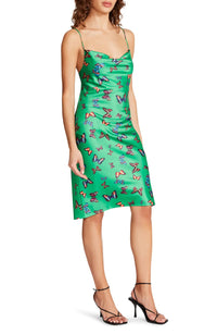 Thumbnail for Treasure Green Cowel Neck Dress, DRESSES by Steve Madden | LIT Boutique