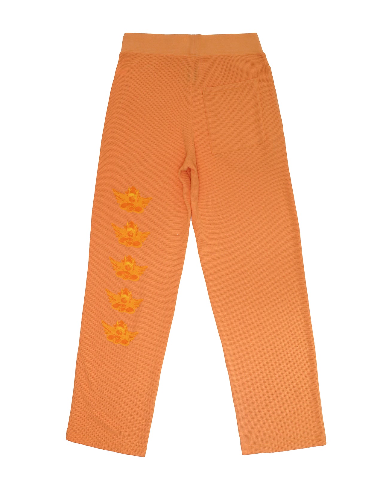 Where it Begins Thermal Pants Orange, Sweatpant Bottom by Boys Lie | LIT Boutique